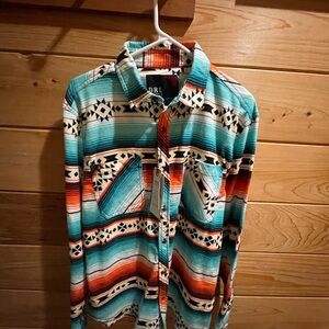 Western Essentials Multicolor Striped Men's Shirt